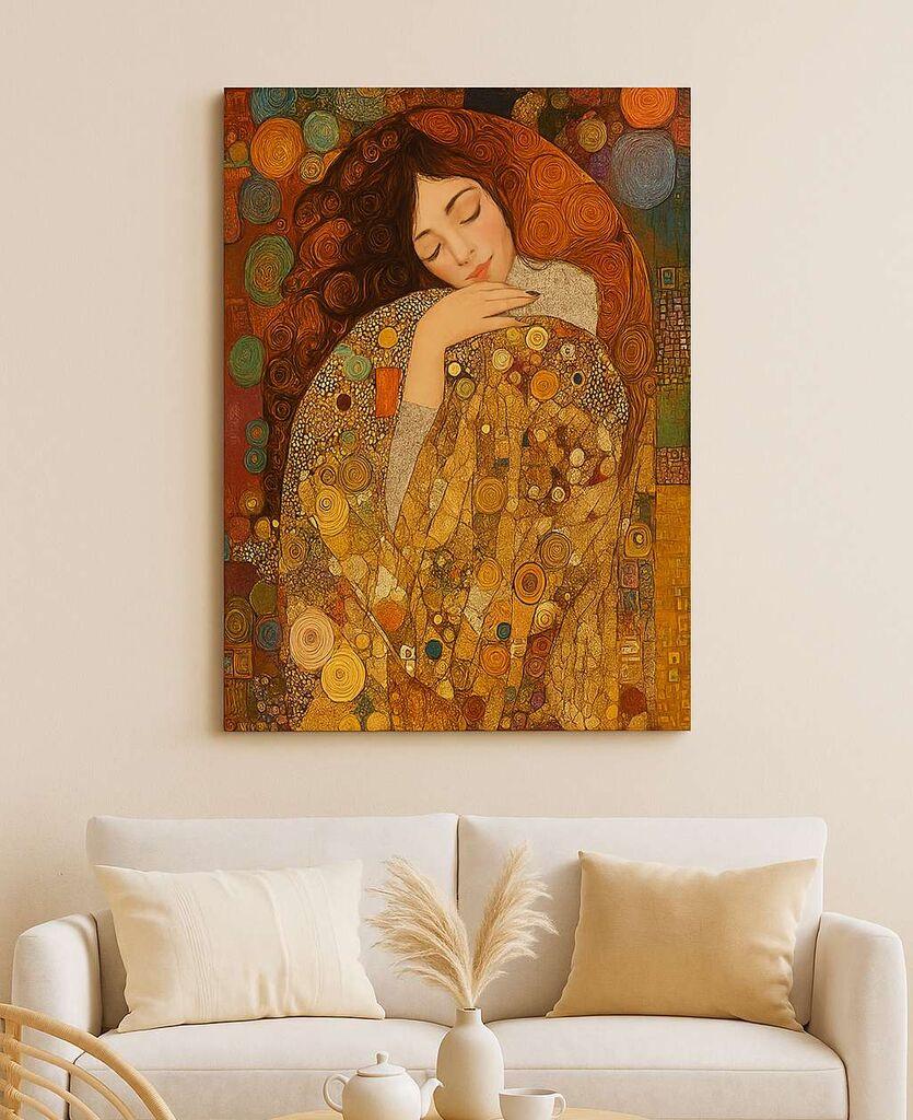 Wallity Dekorativna slika na platnu, 70x100cm, Šarena