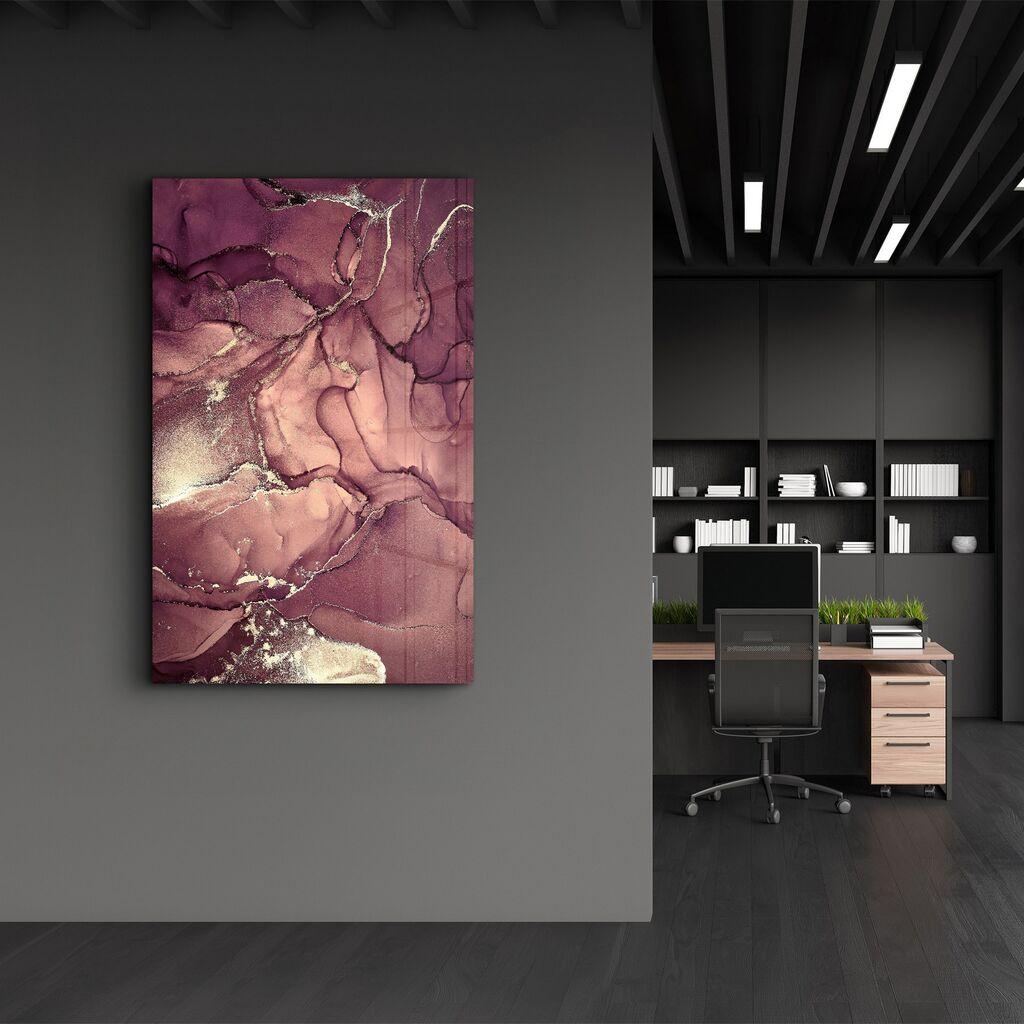 Wallity Dekorativna slika na kaljenom staklu, 46x72cm, Šarena