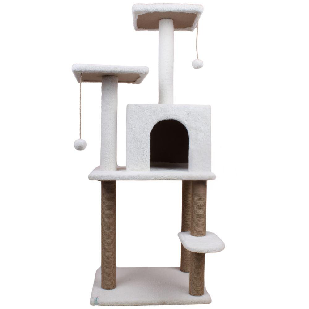 Paws & Whiskers Kućica za mačke, Bela