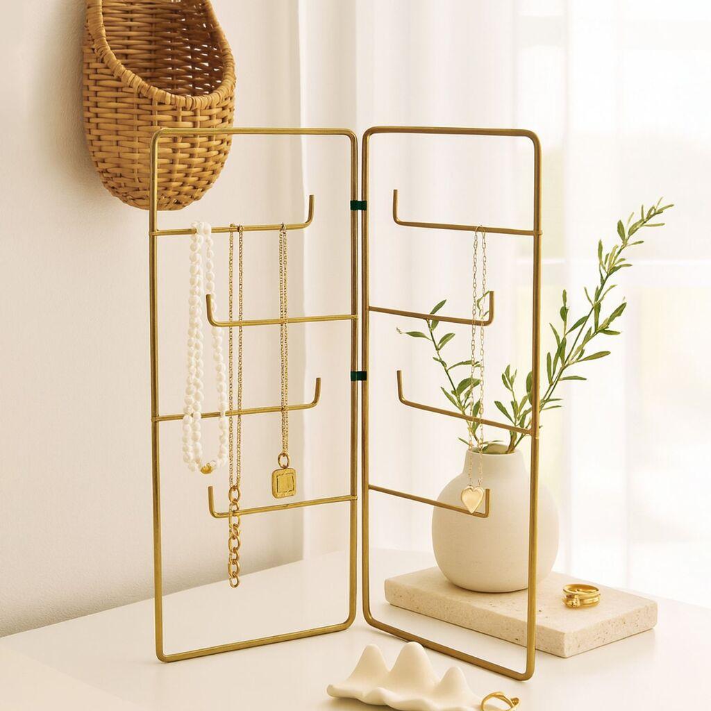 Aberto Design Organizator za nakit, Zlatne boje