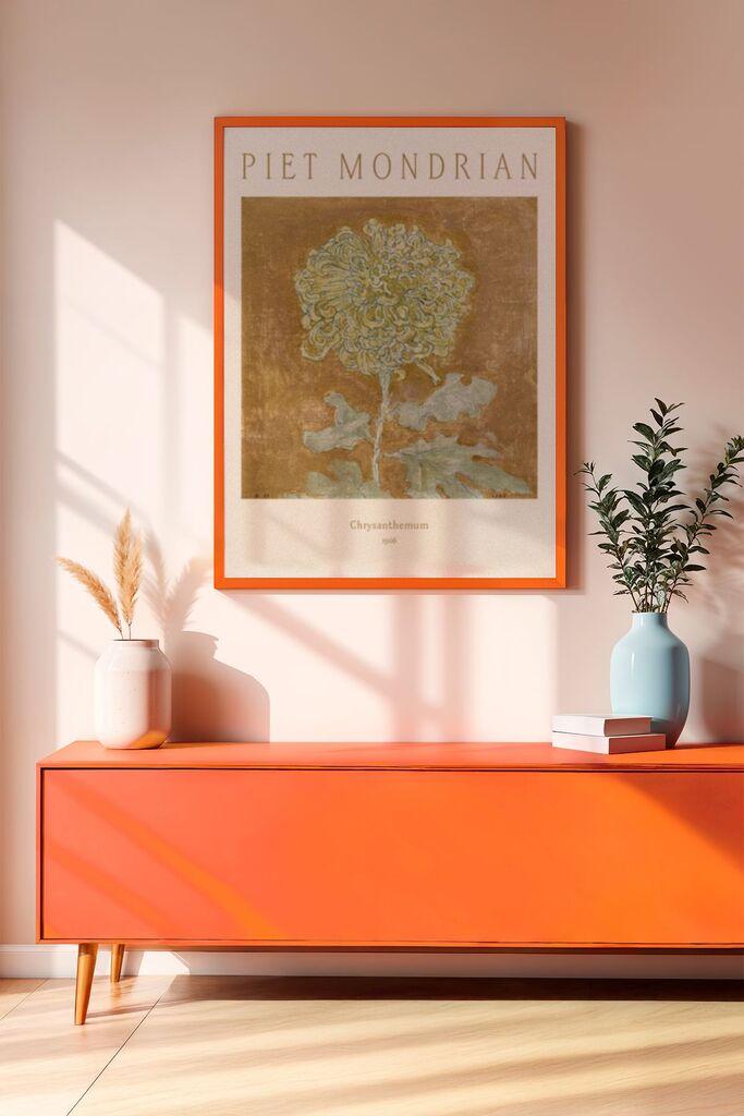 Wallity Dekorativna uramljena slika, 33x48cm, Šarena