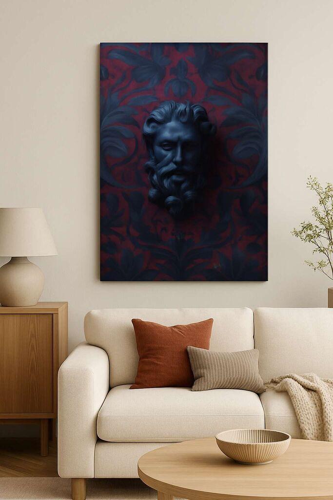 Wallity Dekorativna slika na platnu, 70x100cm, Šarena