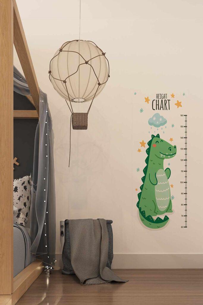 Wallity Zidni grafikon dečijeg rasta, Šareni
