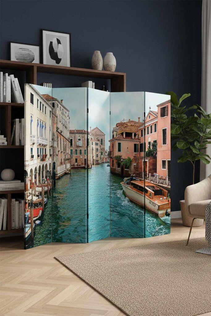 Aberto Design Paravan, 200x180x5cm, Šareni