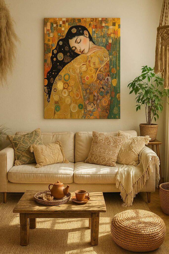 Wallity Dekorativna slika na platnu, 50x70cm, Šarena