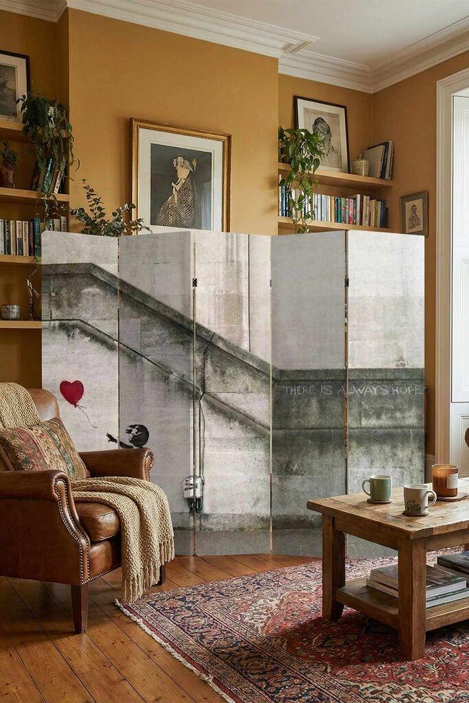 Aberto Design Paravan, 200x180x5cm, Šareni