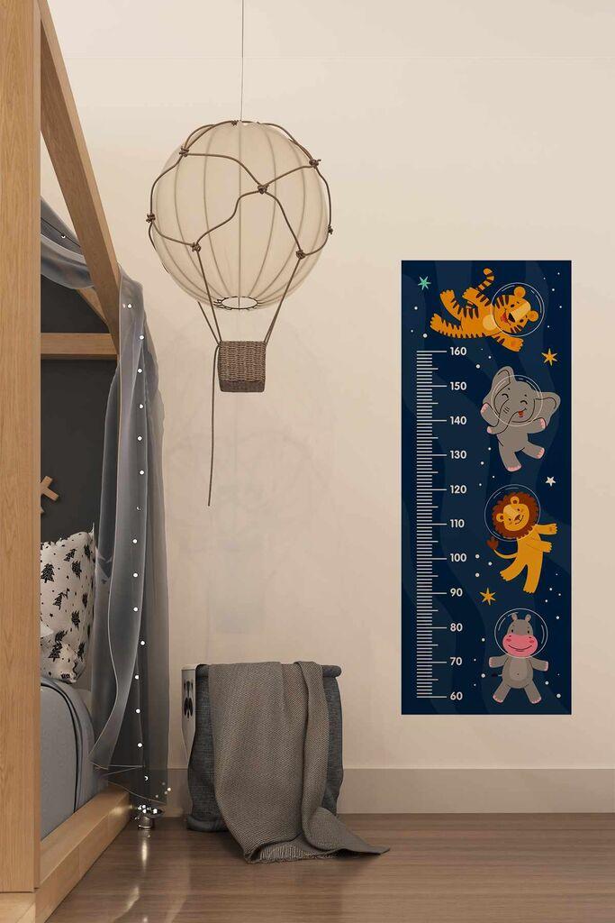 Wallity Zidni grafikon dečijeg rasta, Šareni