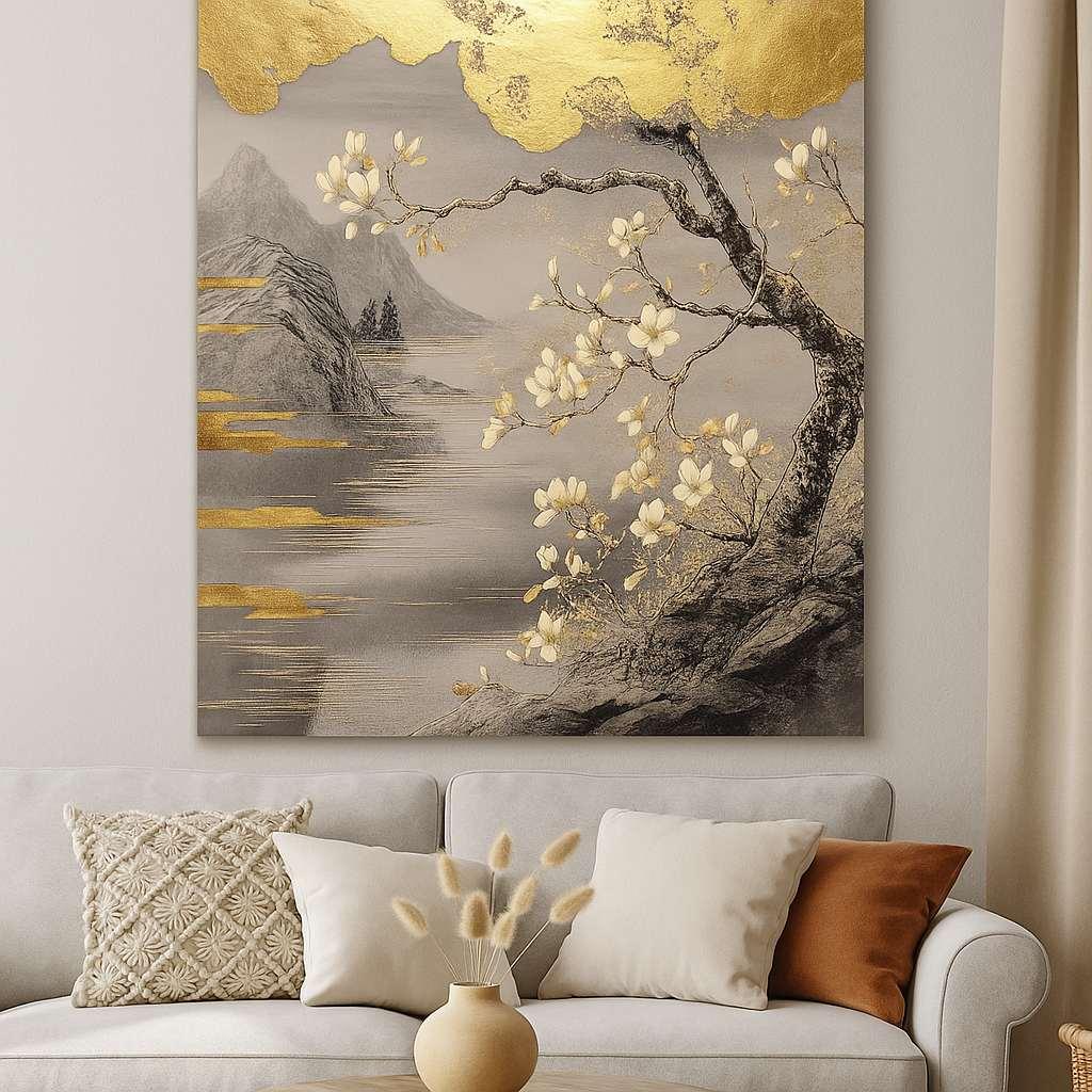 Wallity Dekorativna slika na platnu, 70x100cm, Šarena