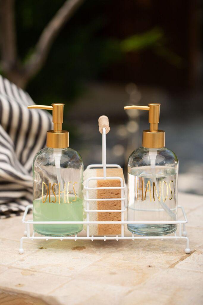 Hermia Set dozera za sapun, 3 komada, Providni