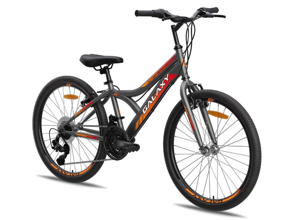 Galaxy Dečiji bicikl Casper 240 24"/18, Sivi