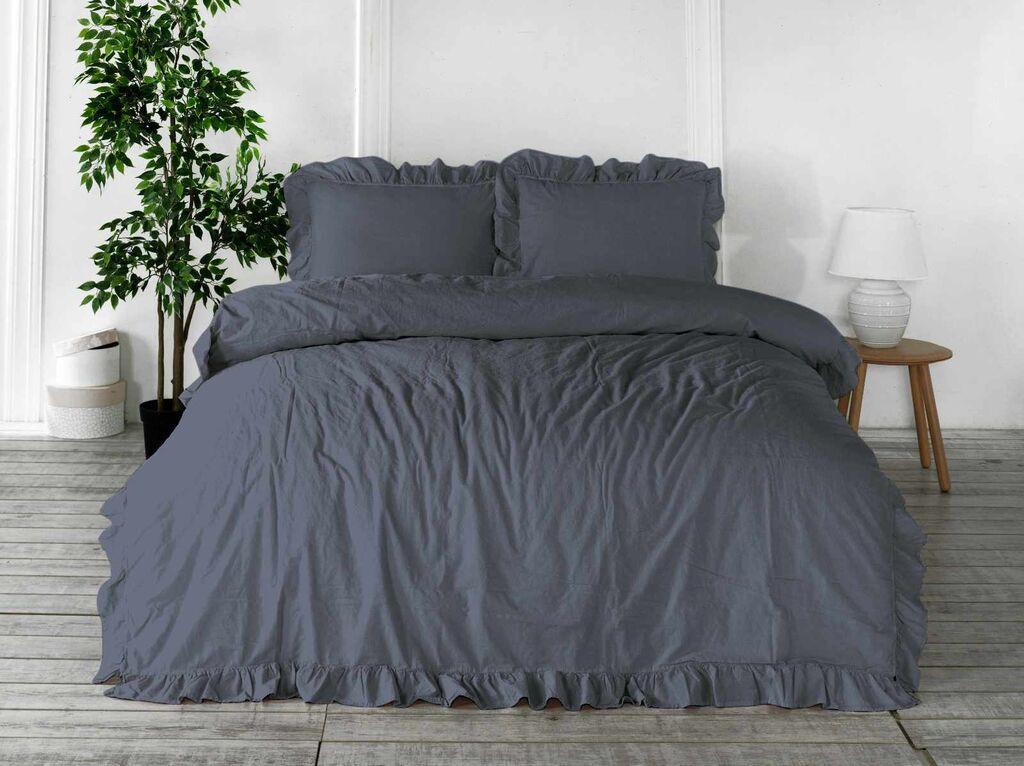 L'essentiel Maison Komplet posteljine, 200x220cm, Sivi