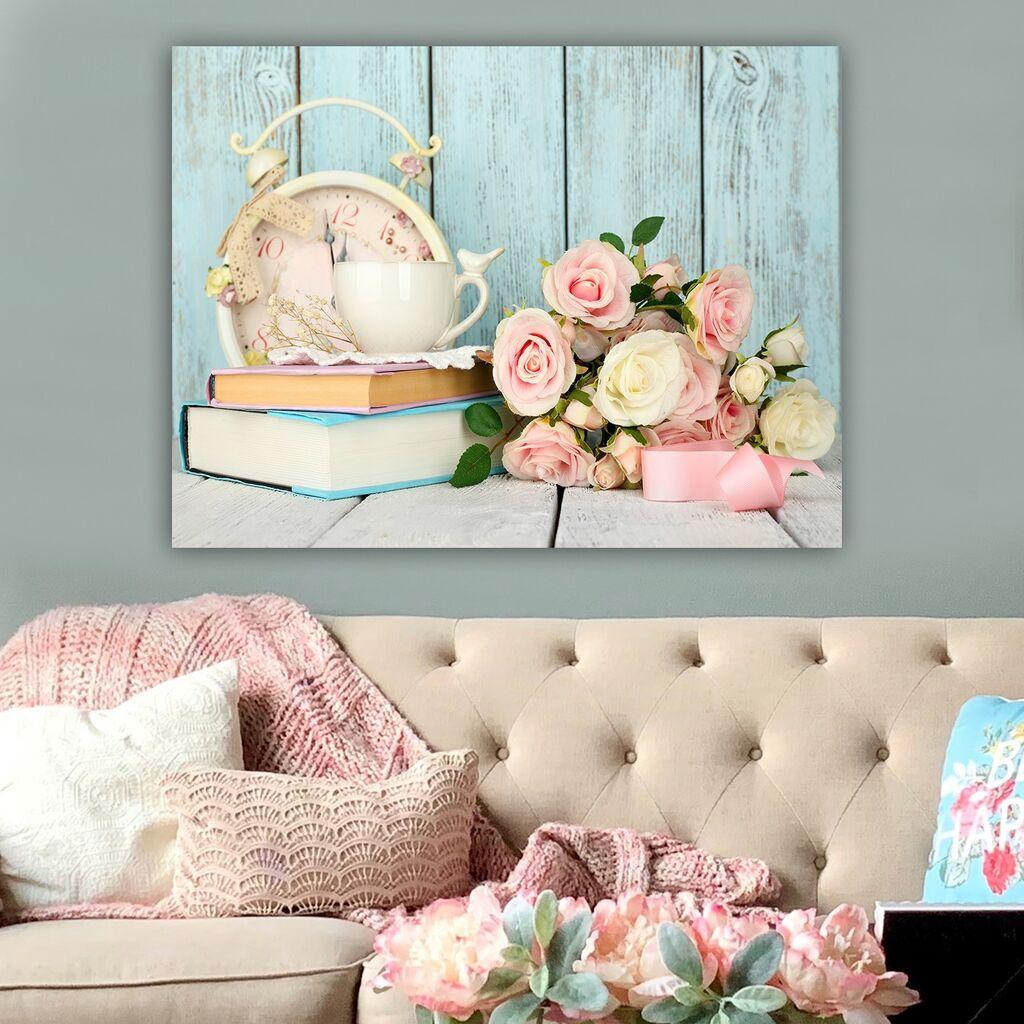 Wallity Dekorativna slika na platnu, 70x100cm, Šarena