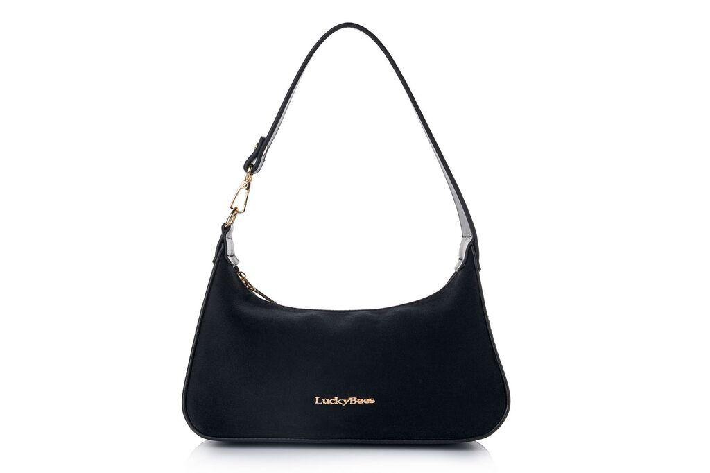 Lucky Bees Ženska torba za rame, Crna