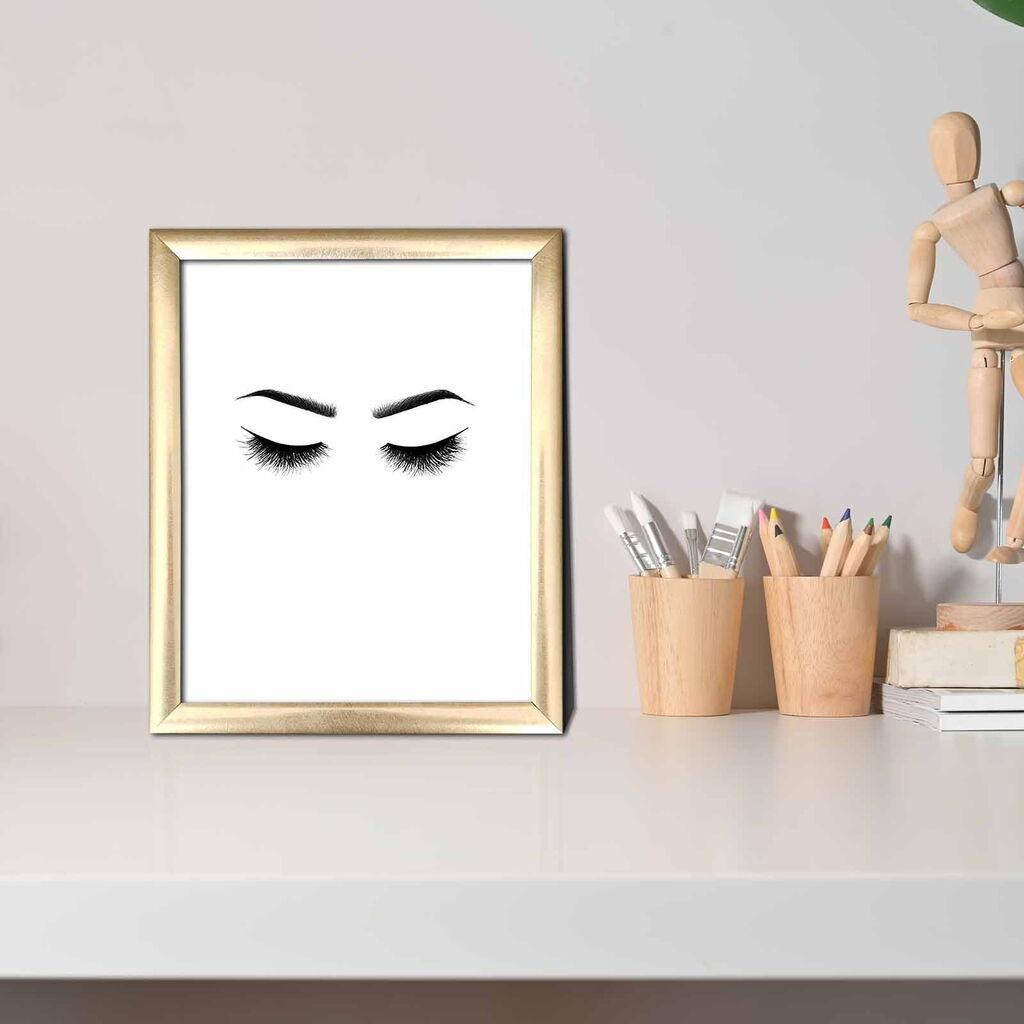 Wallity Dekorativna uramljena slika, 23.5x28.5cm, Šarena