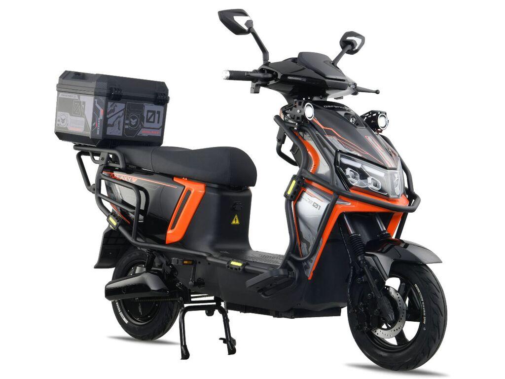 Galaxy Električni bicikl Defender 10", 250W 60V/23Ah, Crno-crveni