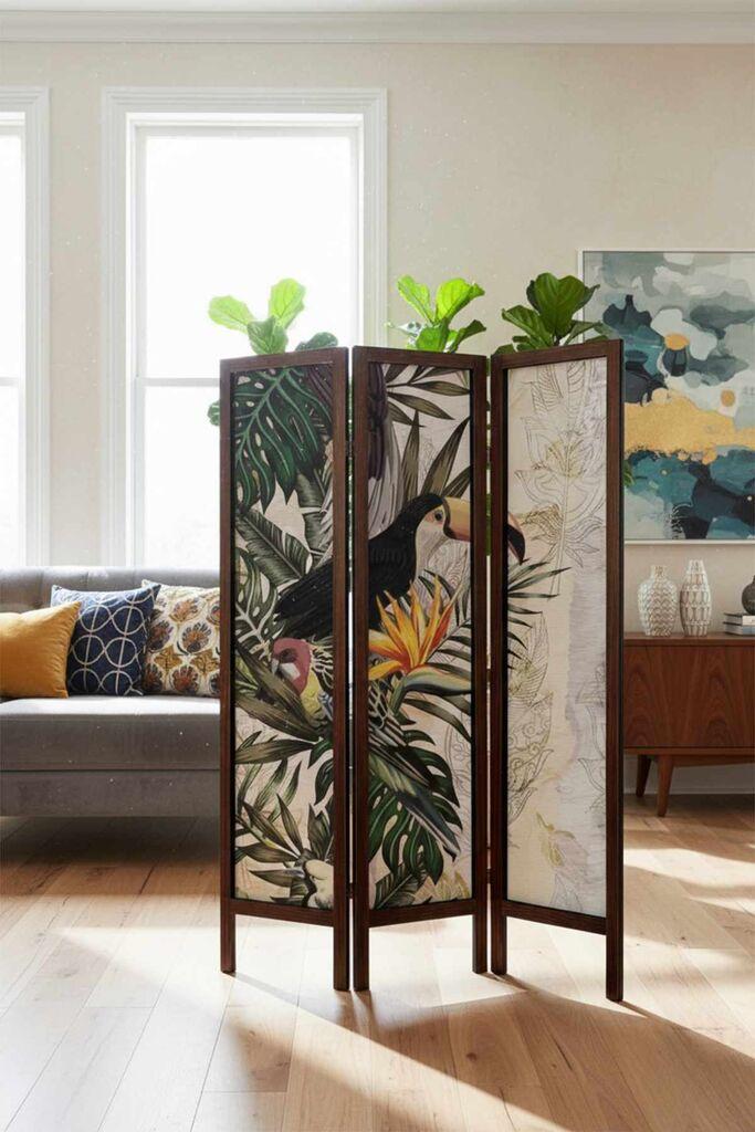 Aberto Design Paravan, 138x170x5cm, Šareni