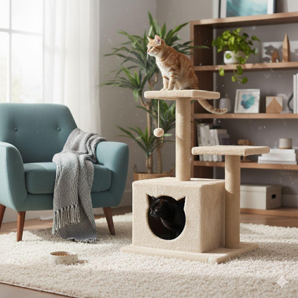 Paws & Whiskers Kućica za mačke, Bež