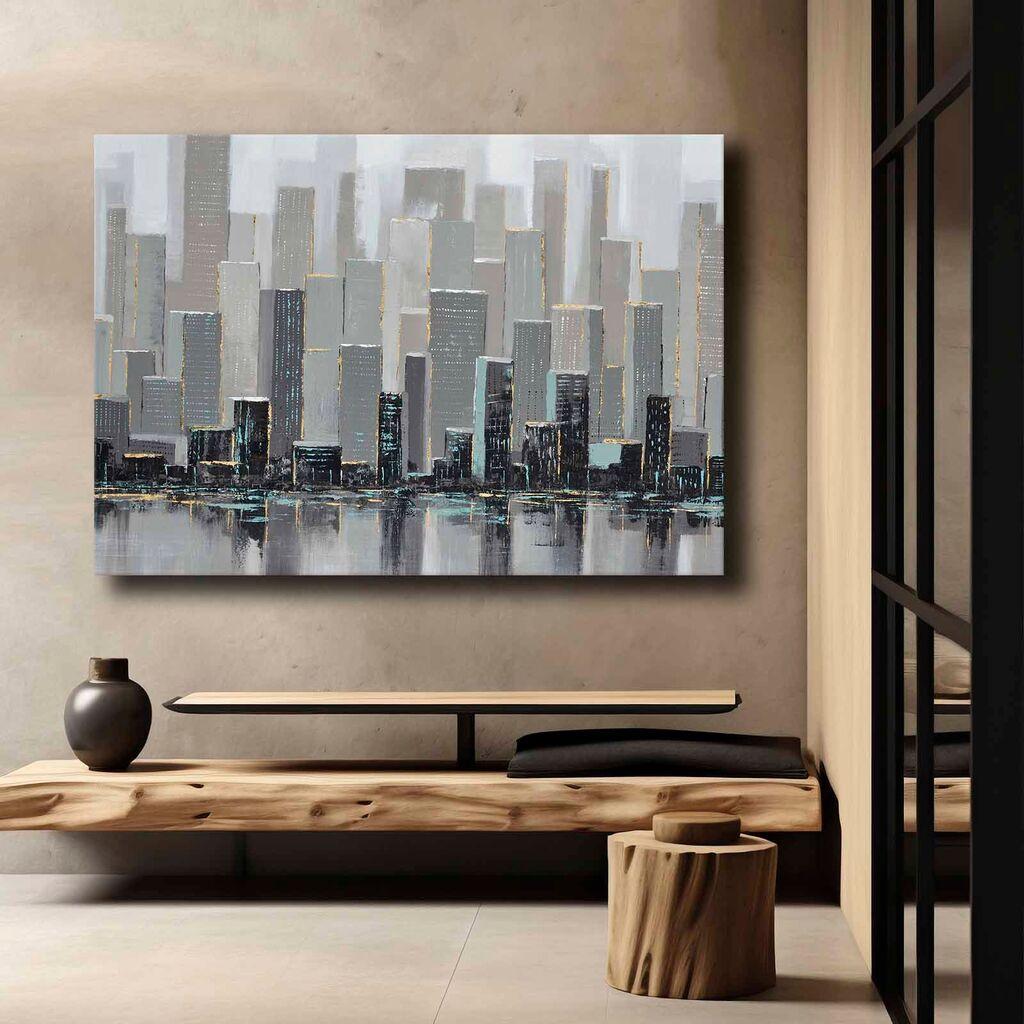 Wallity Dekorativna slika na platnu, 70x100cm, Šarena