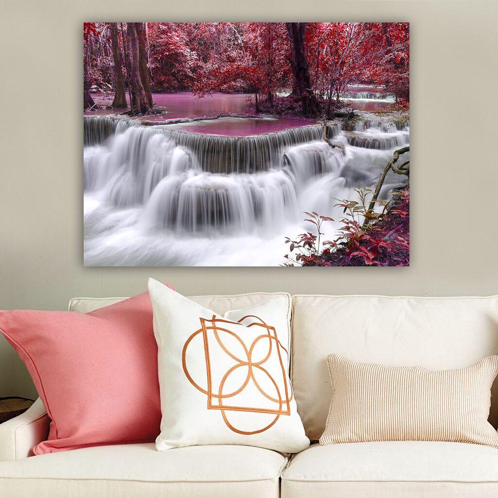 Wallity Dekorativna slika na platnu, 70x100cm, Šarena