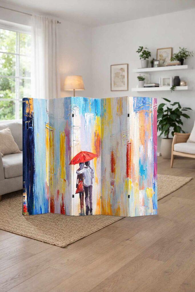 Aberto Design Paravan, 200x180x5cm, Šareni