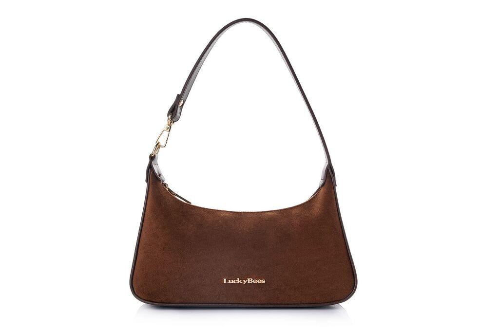 Lucky Bees Ženska torba za rame, Braon