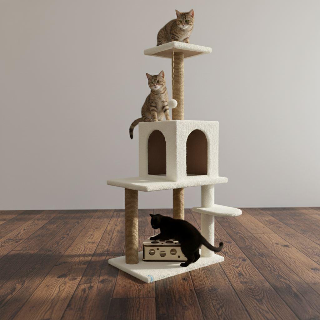 Paws & Whiskers Kućica za mačke, Bela