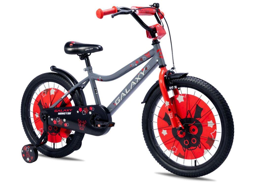 Galaxy Dečiji bicikl Monster 20", Sivo-crveni