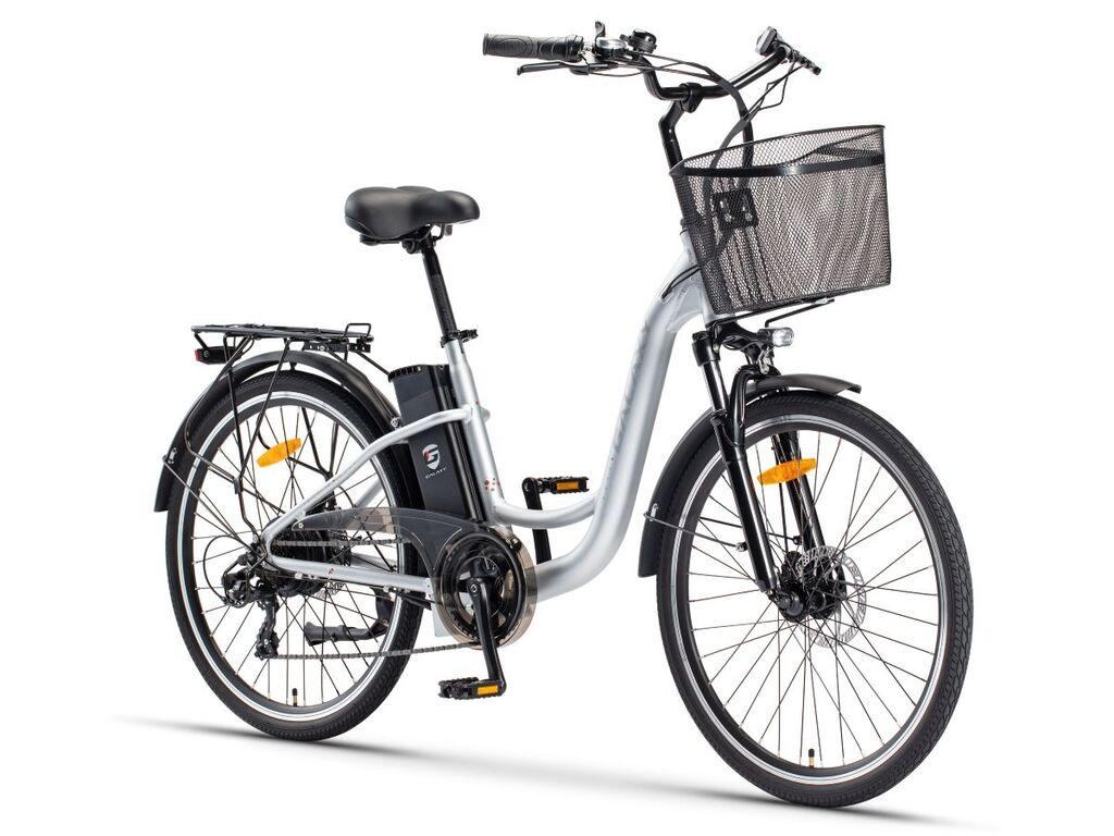 Galaxy Električni bicikl Valencia 26", 250W, 36V/10.4Ah, Svetlosivi