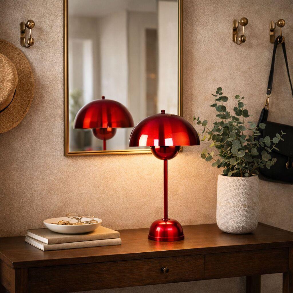 Opviq Stona lampa, Crvena