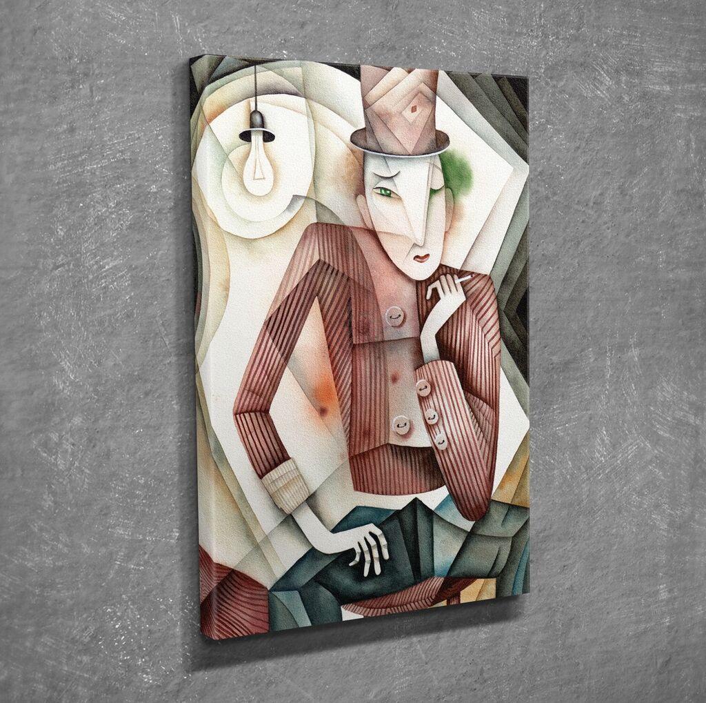 Wallity Dekorativna slika na platnu, 30x40cm, Šarena