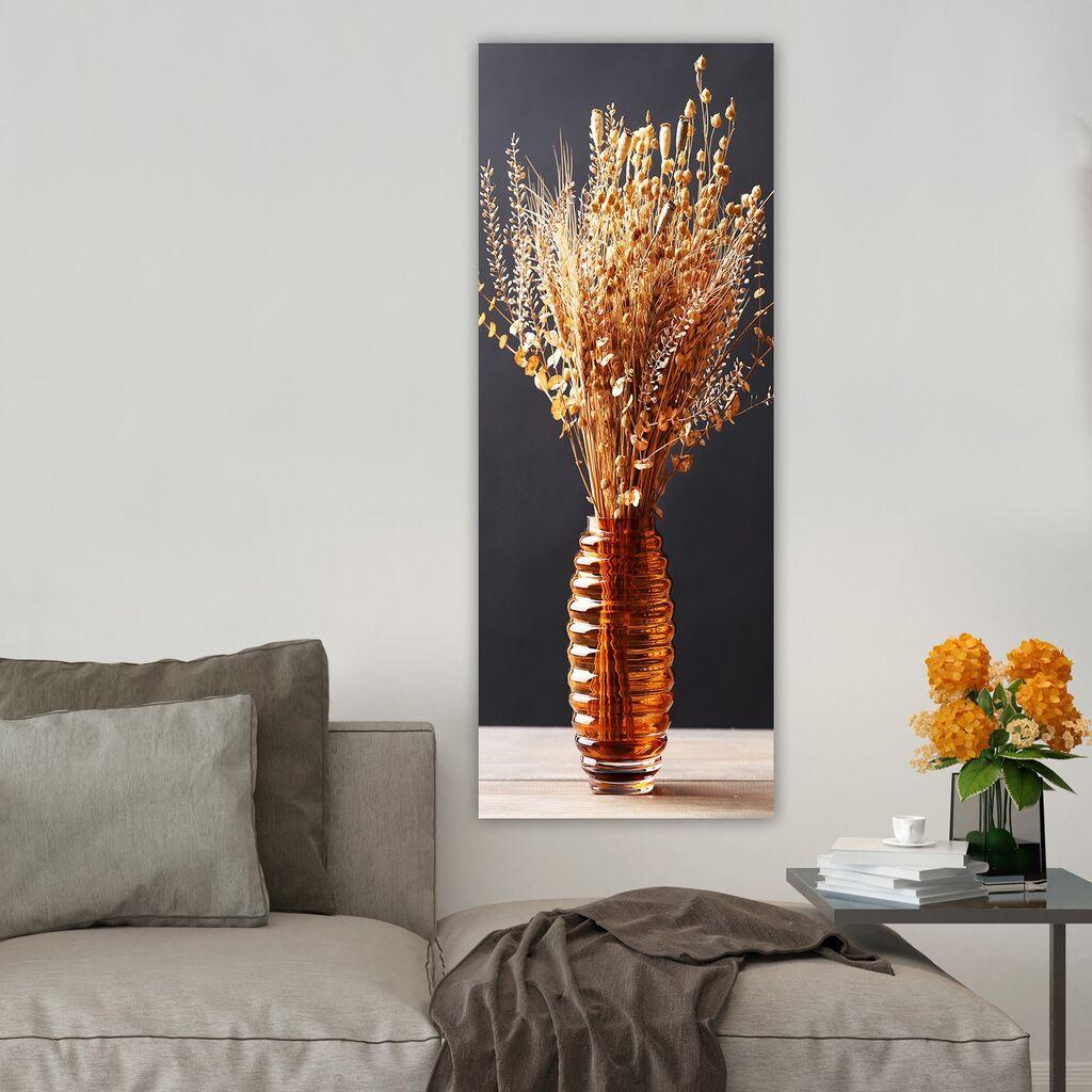 Wallity Dekorativna slika na platnu, 30x80cm, Šarena