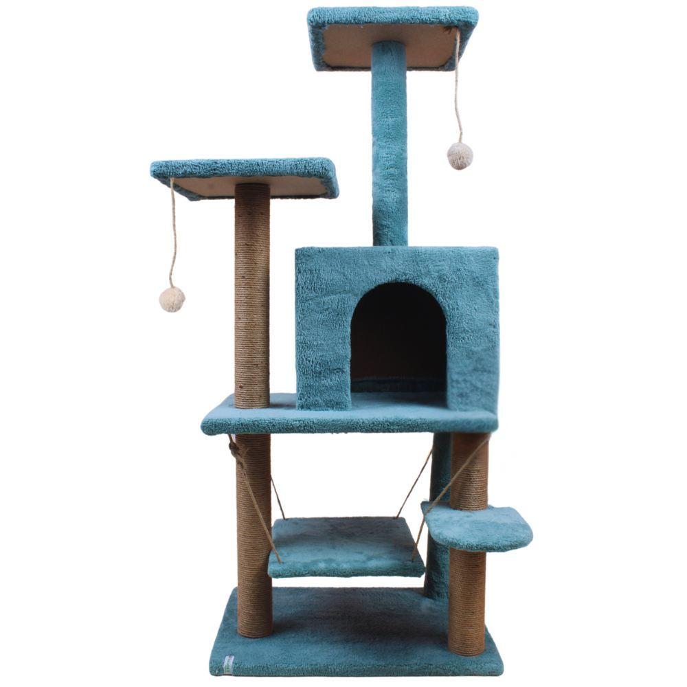 Paws & Whiskers Kućica za mačke, Tirkizna