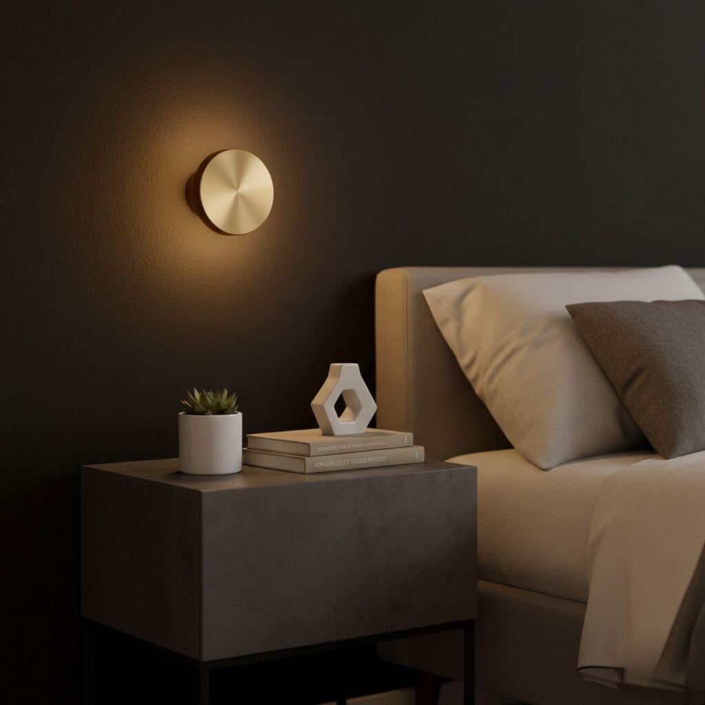 Opviq Zidna lampa, Zlatne boje
