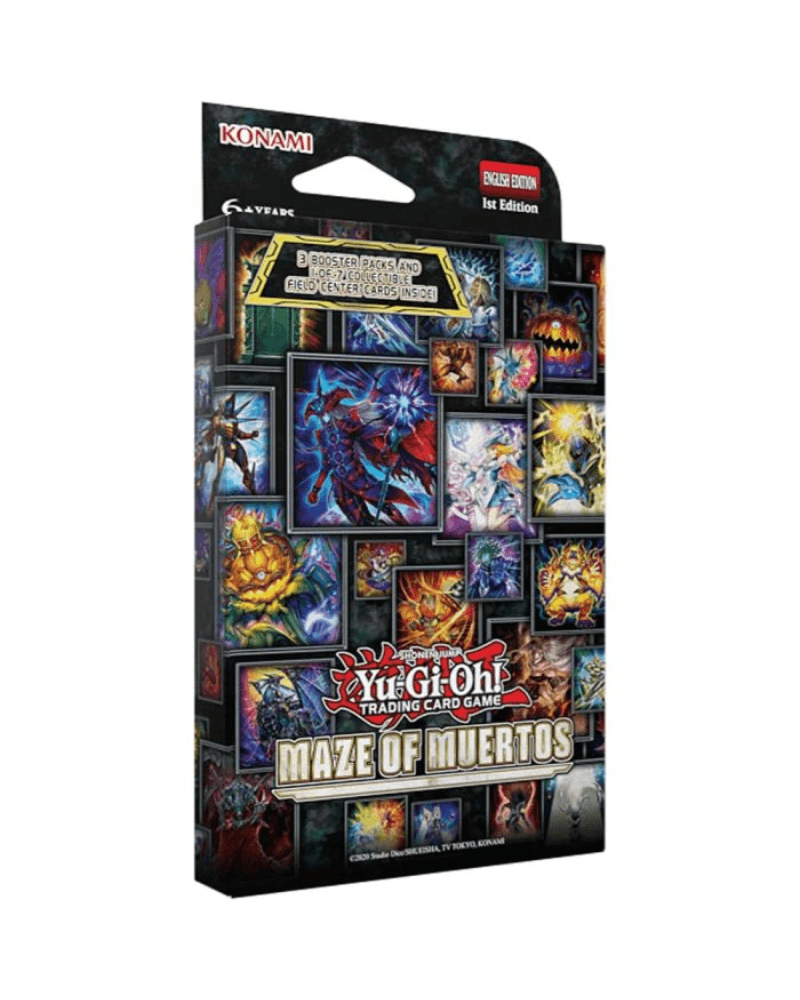 Konami društvena igra Yu-Gi-Oh! TCG Maze Of Muertos Tuckbox