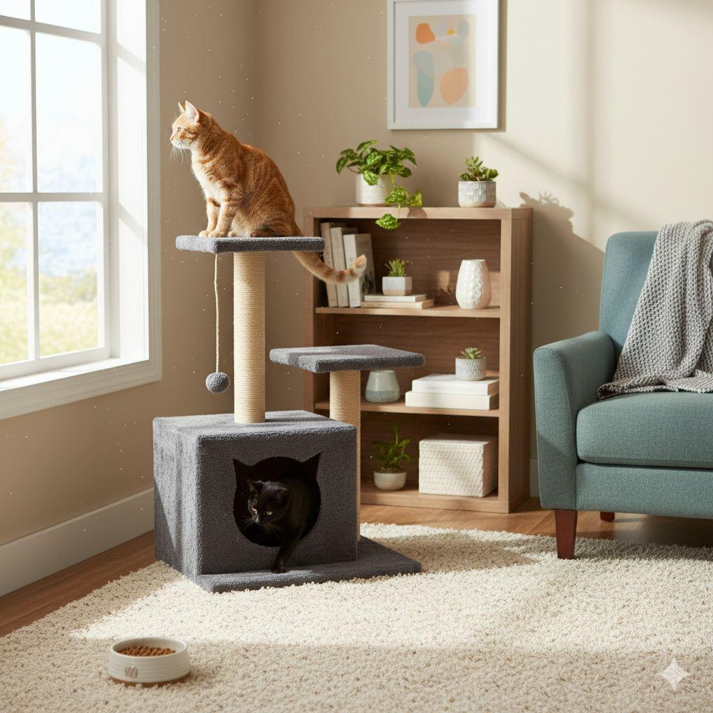 Paws & Whiskers Kućica za mačke, Antracit