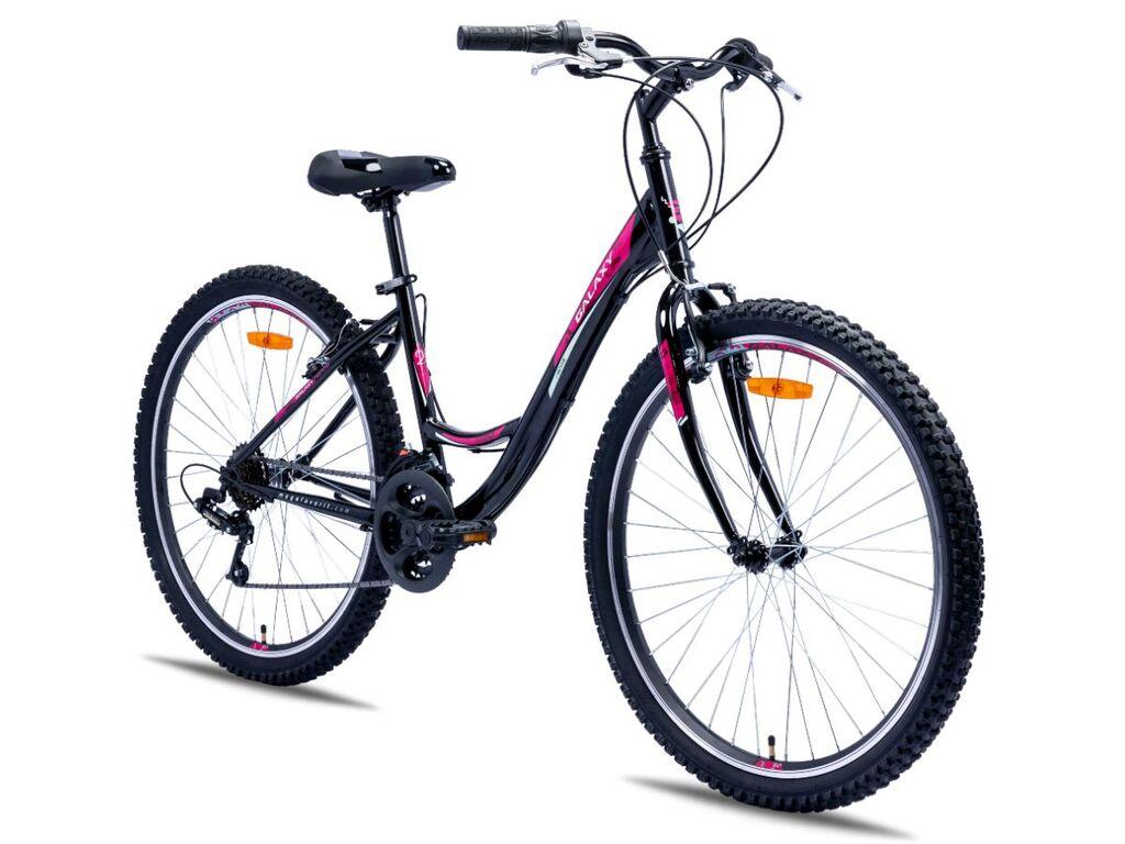 Galaxy Ženski bicikl Sienna 26"/18, Crno-roze