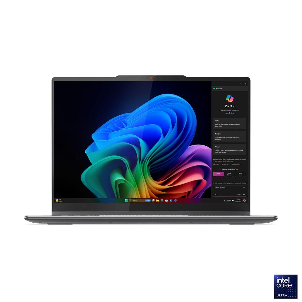 Lenovo Laptop Yoga 7 2-in-1 83JQ00EEYA 14ILL10, 14", 2.8K OLED, U7-258V,32GB,1TB, Bez punjača, Sivi