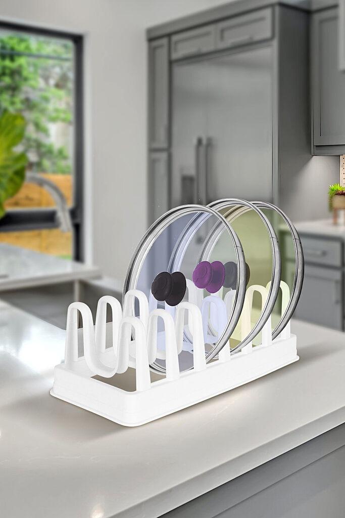 Hermia Držač za poklopce od šerpi, Bela