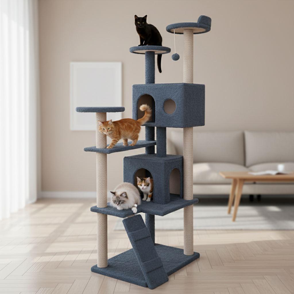 Paws & Whiskers Kućica za mačke, Antracit