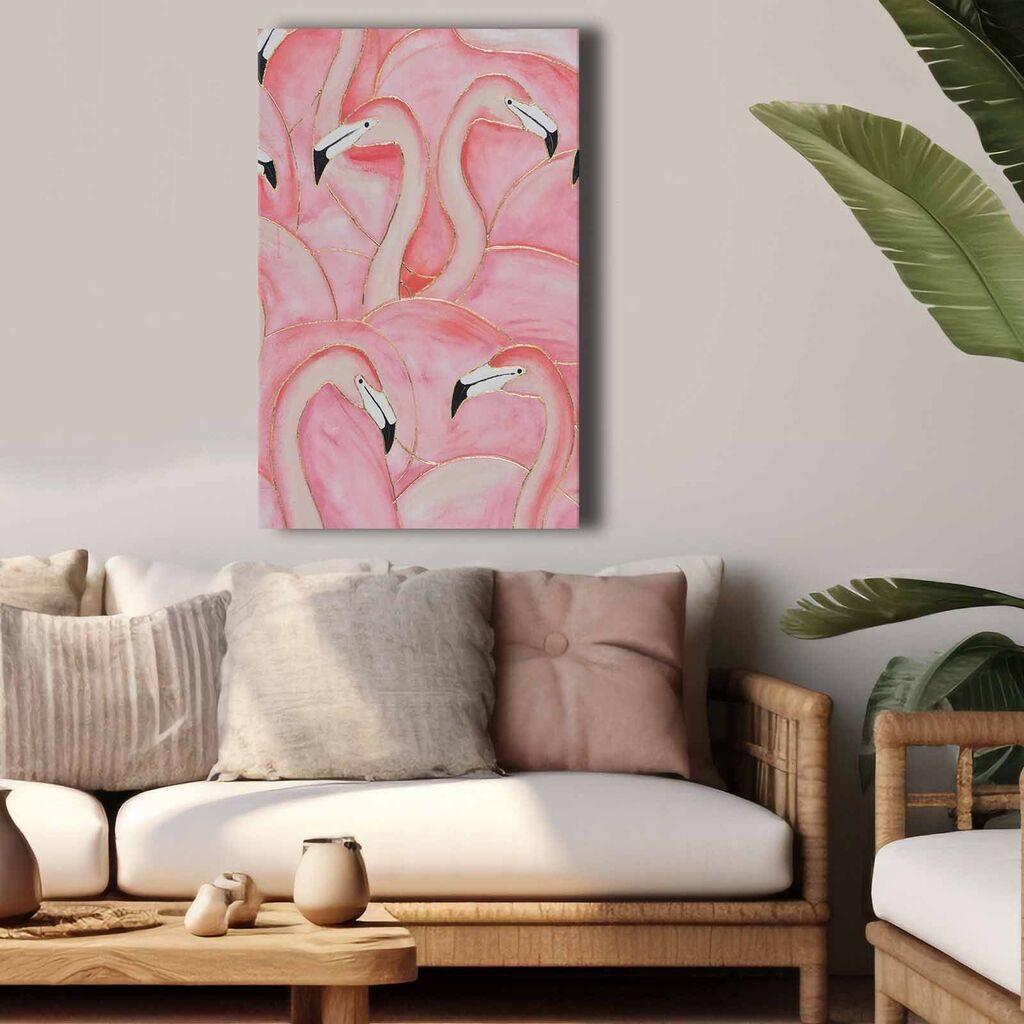 Wallity Dekorativna slika na platnu, 45x70cm, Šarena