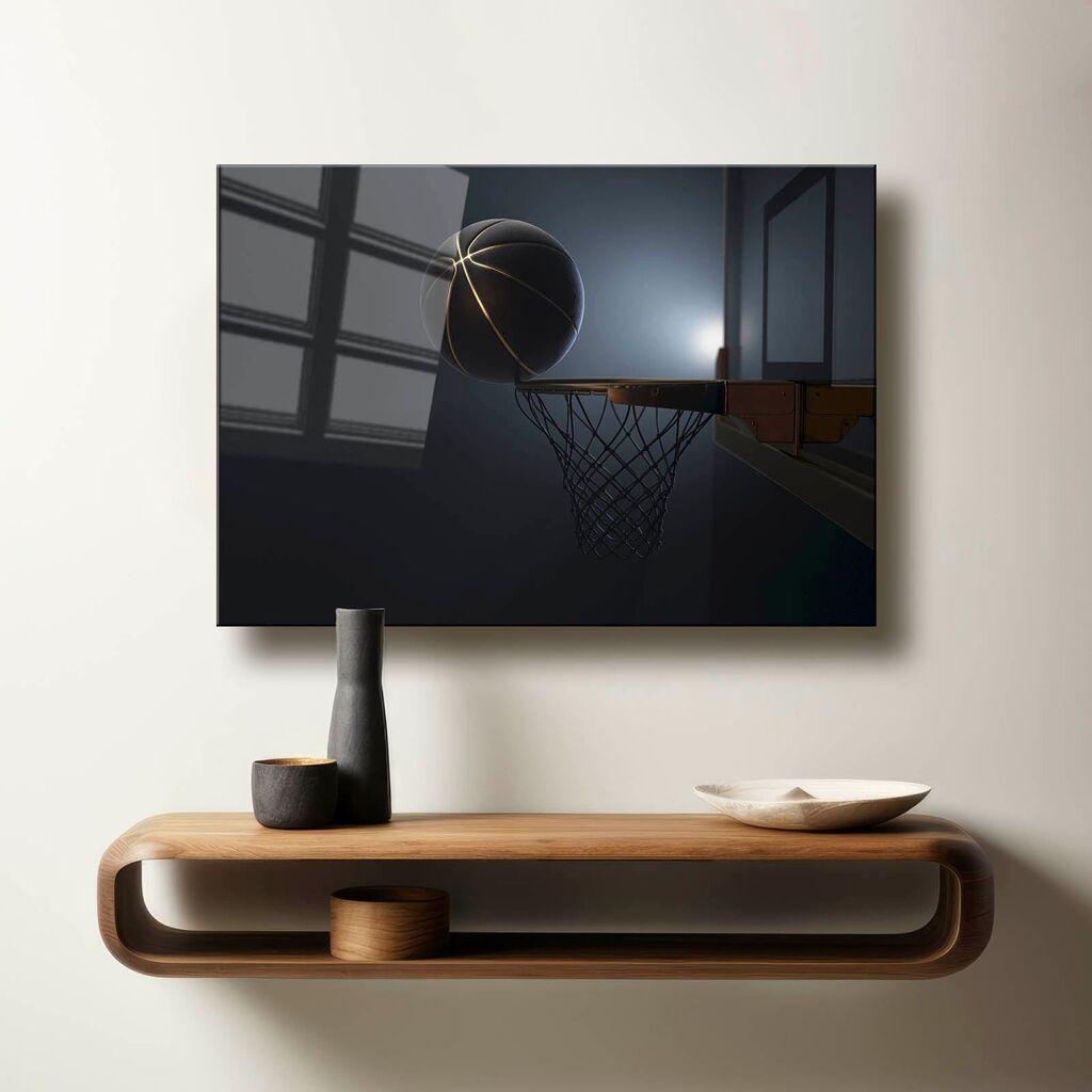 Wallity Dekorativna slika na kaljenom staklu, 60x90cm, Šarena