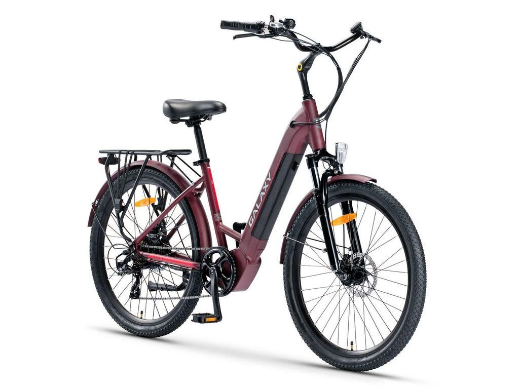 Galaxy Električni bicikl Madrid 28", 250W, 36V/10.4Ah, Bordo