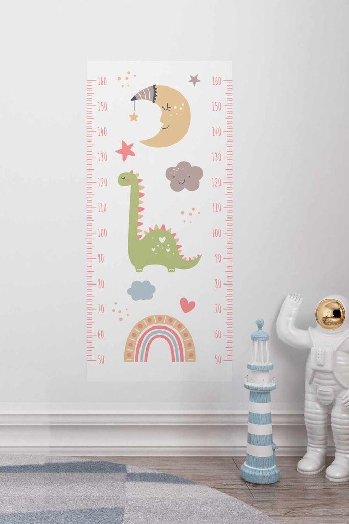 Wallity Zidni grafikon dečijeg rasta, Šareni