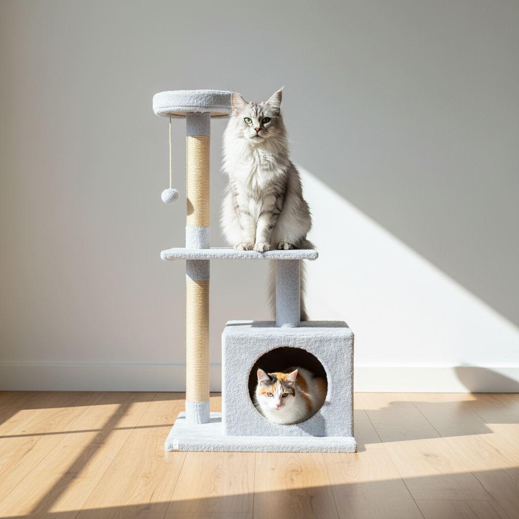 Paws & Whiskers Kućica za mačke, Siva