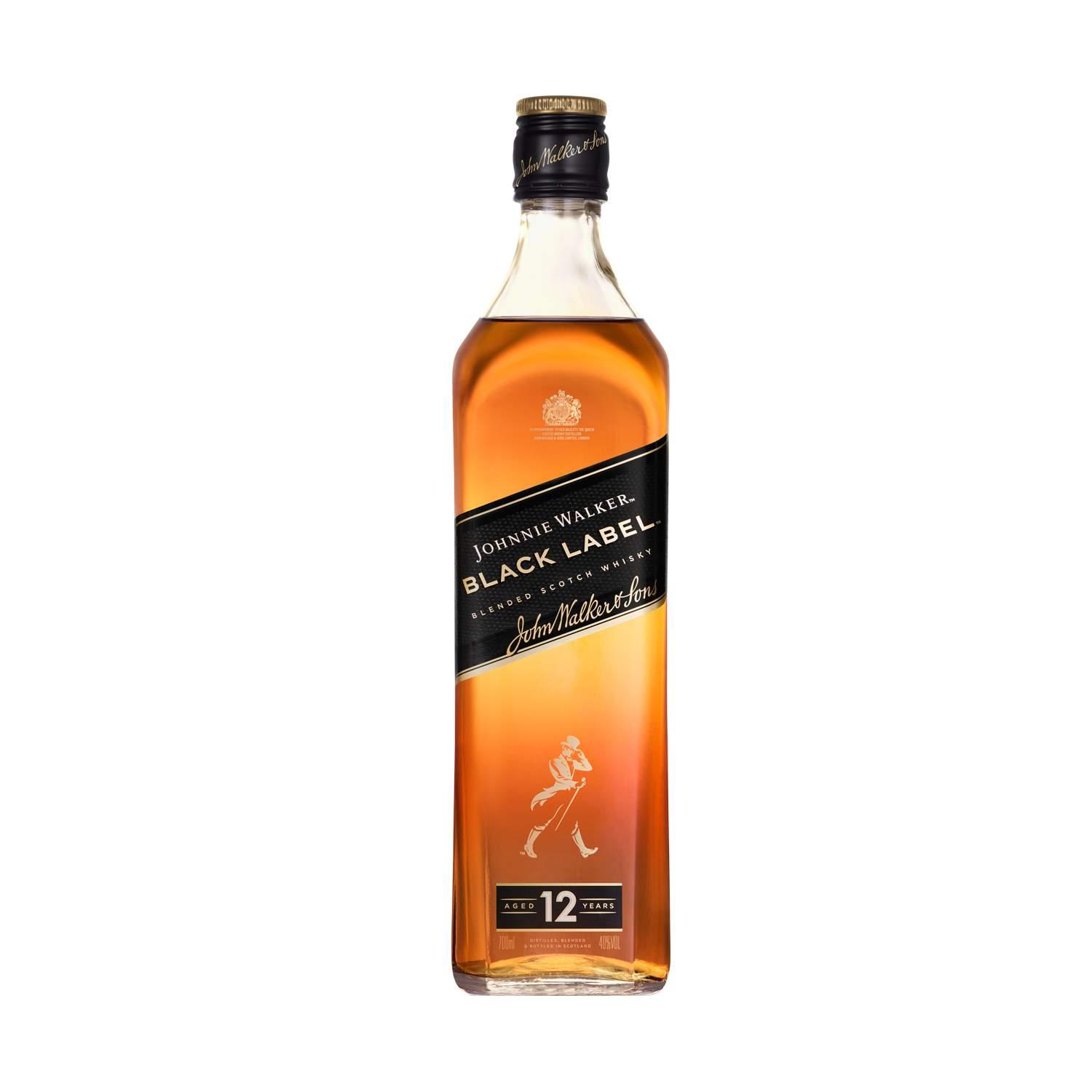Johnnie Walker Viski Black, 0,7l