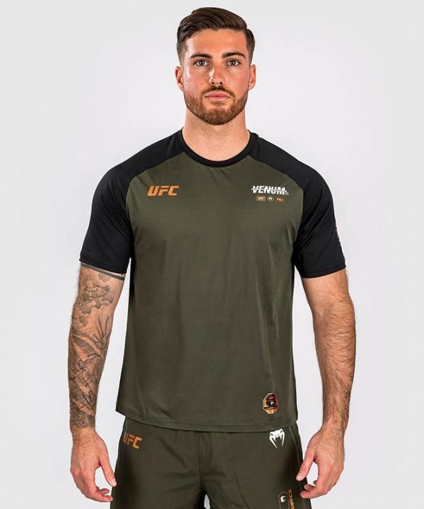 Venum Muška majica kratkih rukava UFC Authentic Fight Week, Maslinasta