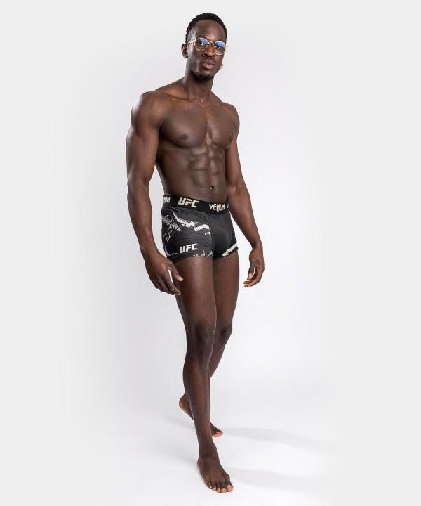 Venum UFC Muške bokserice Authentic Fight Week 2.0, Crno-sive