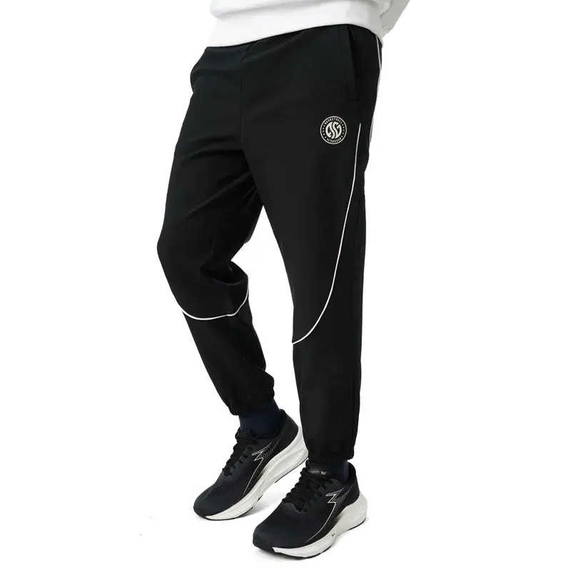 361 Degrees Muški donji deo trenerke Velvet Pants, Crni