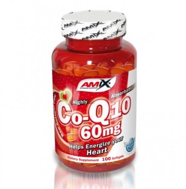 AMIX CoEnzime Q10 60mg, 100 gel kapsula