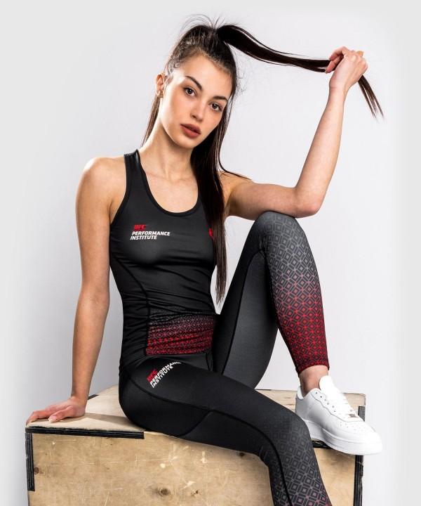 Venum Ženska majica Performance Institute, Dry Tech, Crno-crvena